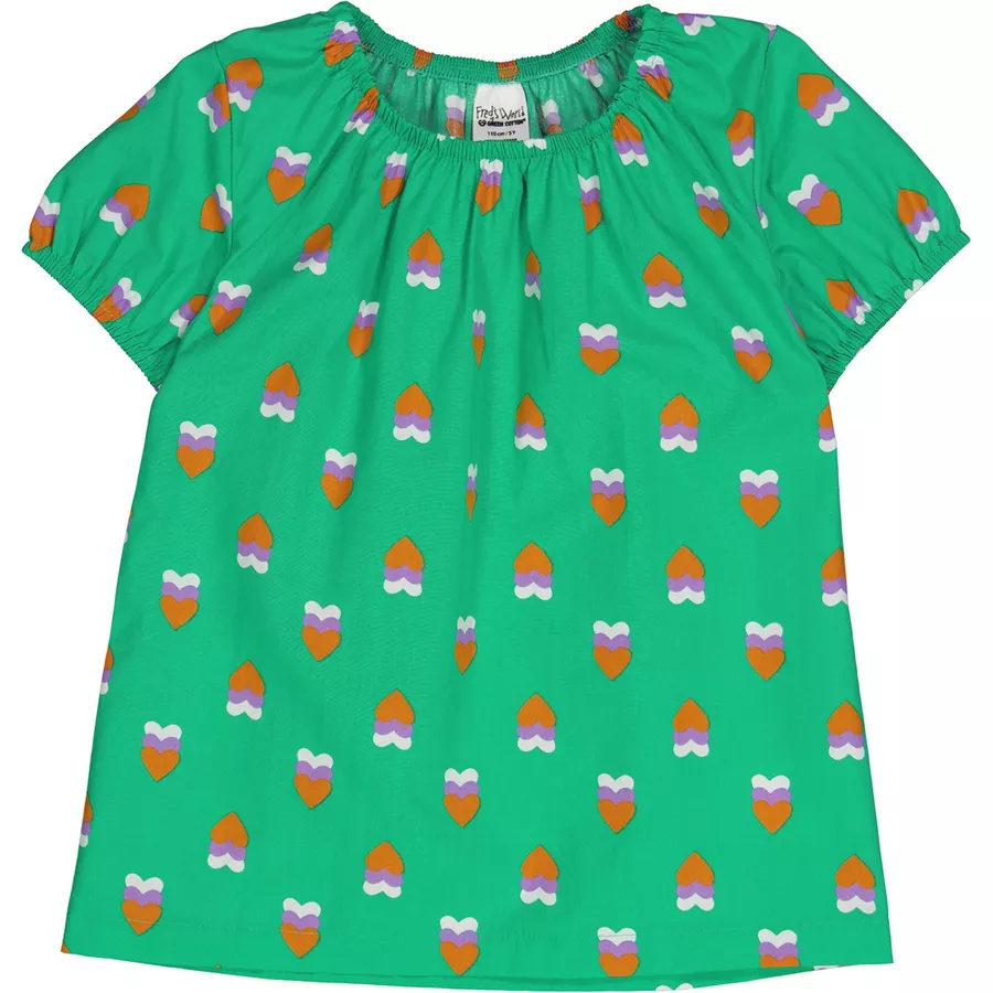 Fred's World T-Shirt GrasslavenderTangerine