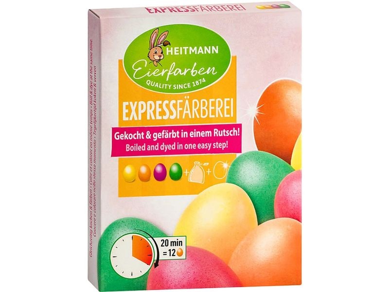 Brauns Heitmann Eierfarben Express 5 Stück, Mehrfarbig Oster Eierfarben