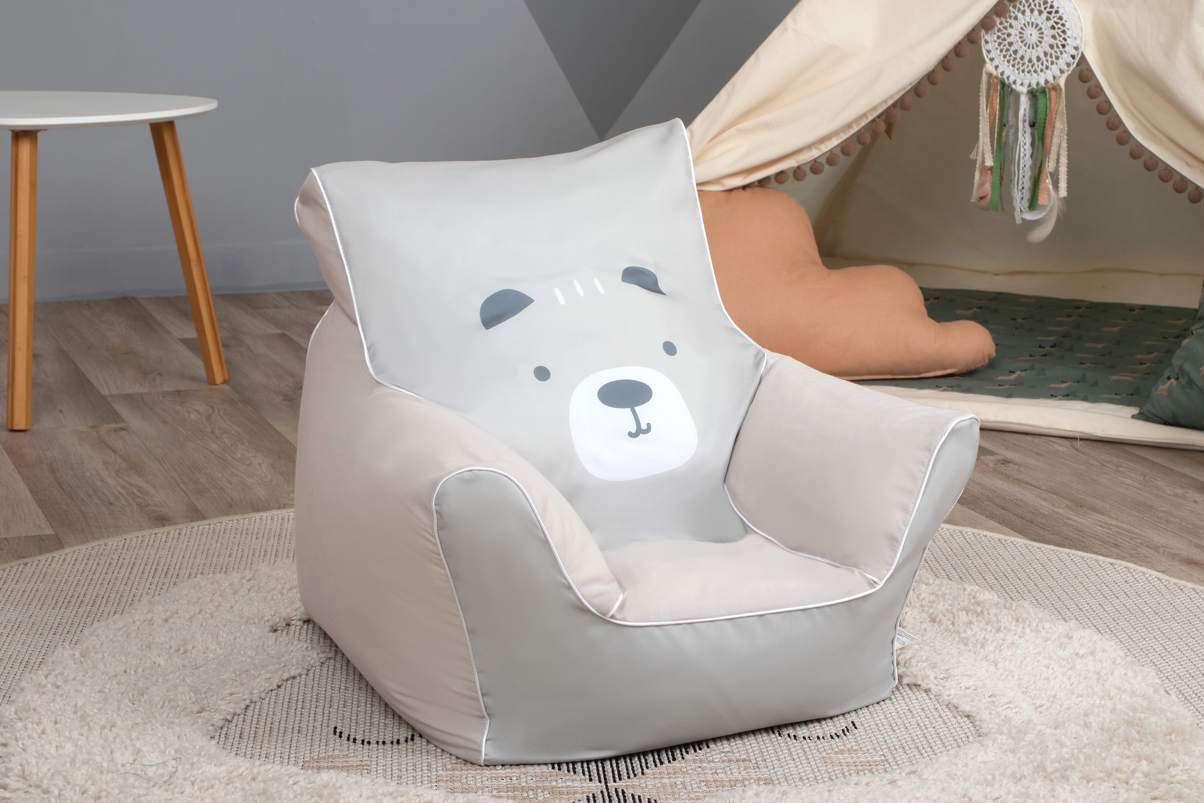 Knorrtoys® Sitzsack »Bär Paul« für Kinder; Made in Europe