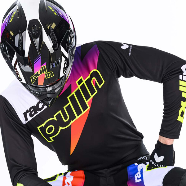 pull-in - Maillot Race - 2024 Noir / Blanc / Multicolore