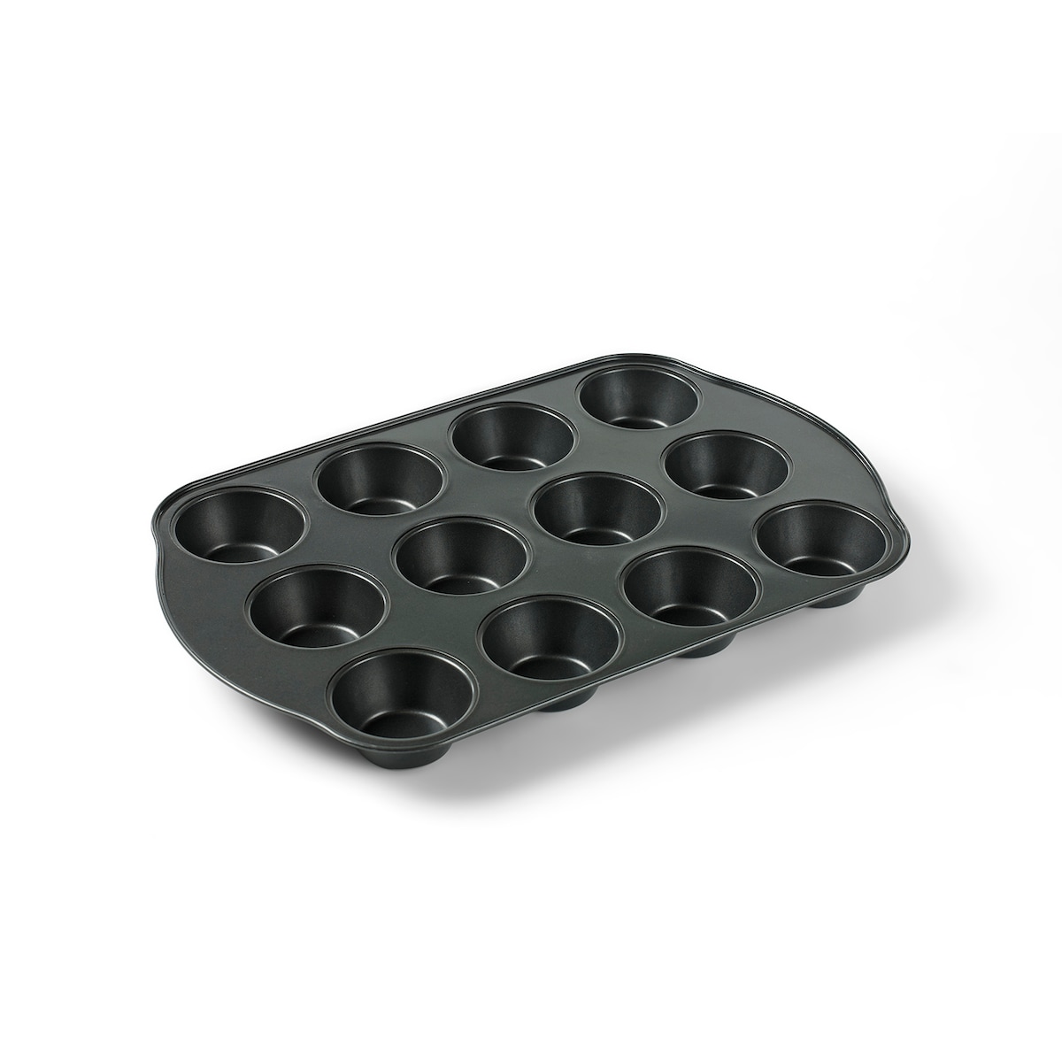 Funktion 12 holes Muffin mould Grey