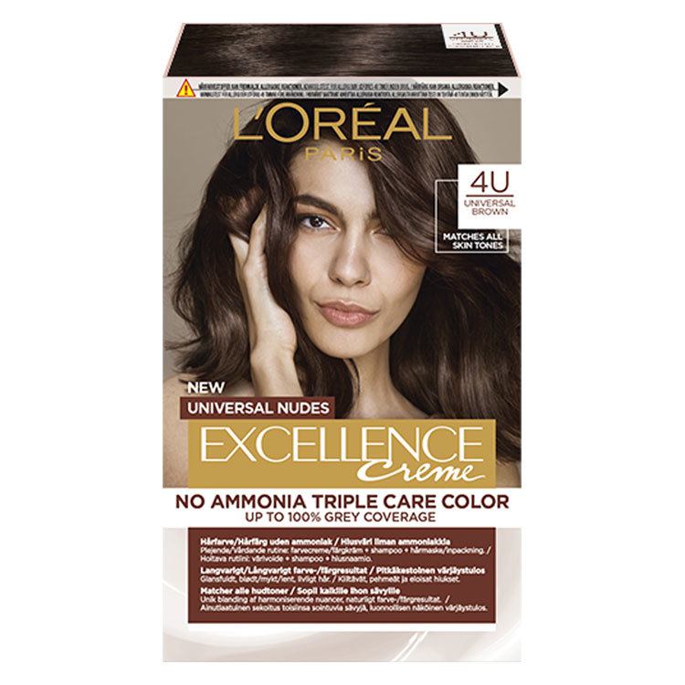 L'Oréal Paris Excellence Universal Nudes 4U Universal Brown 192ml