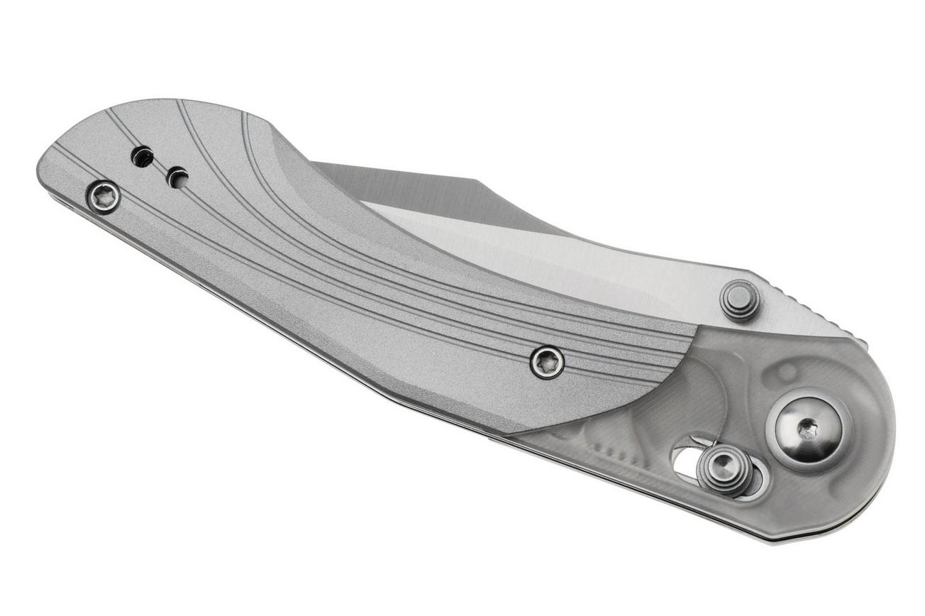 Kizer Vanguard Mini Mystic V3636A1 Satin Nitro-V, Acrylic/Aluminum zakmes, Paul Munko design