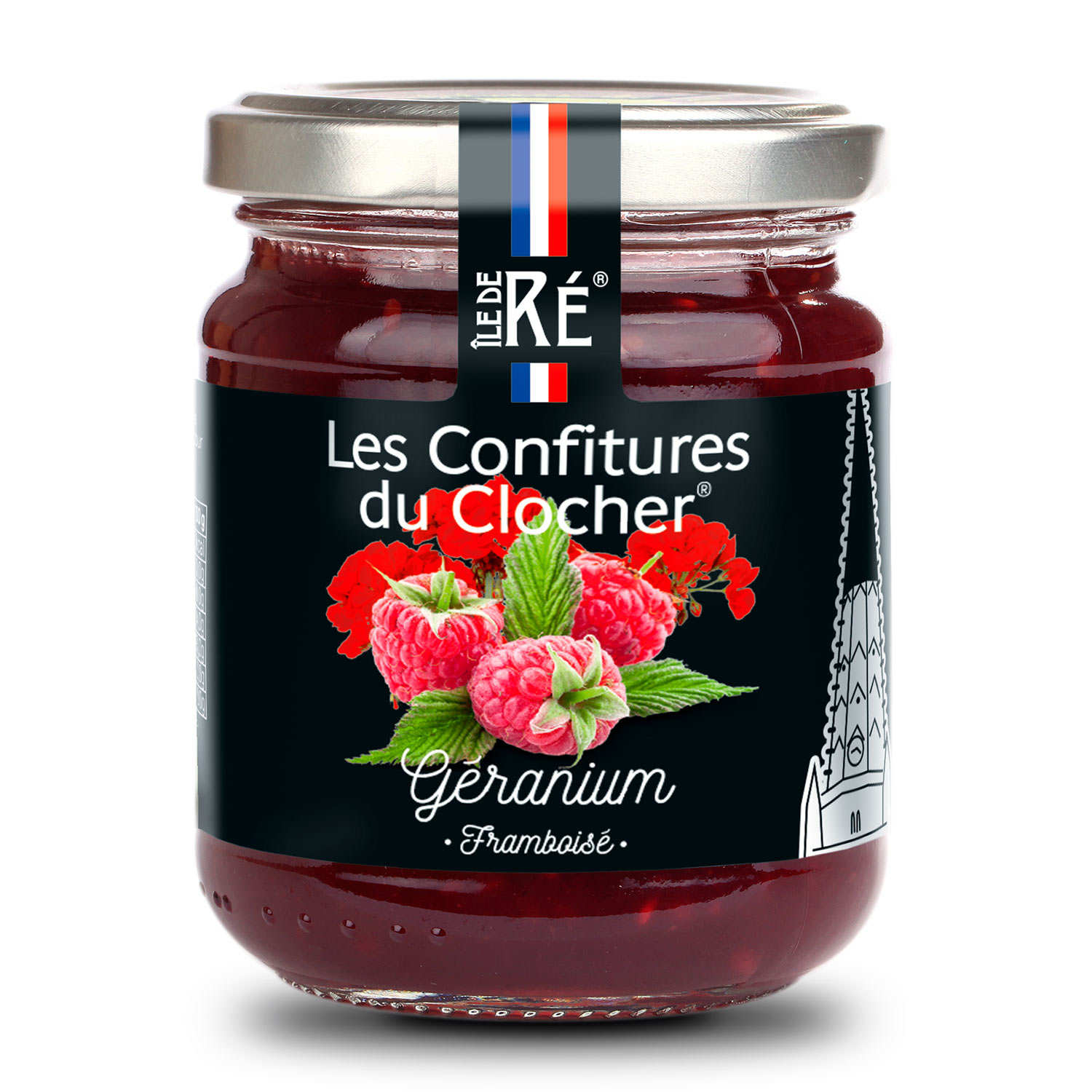 Confiture extra de géranium framboisé