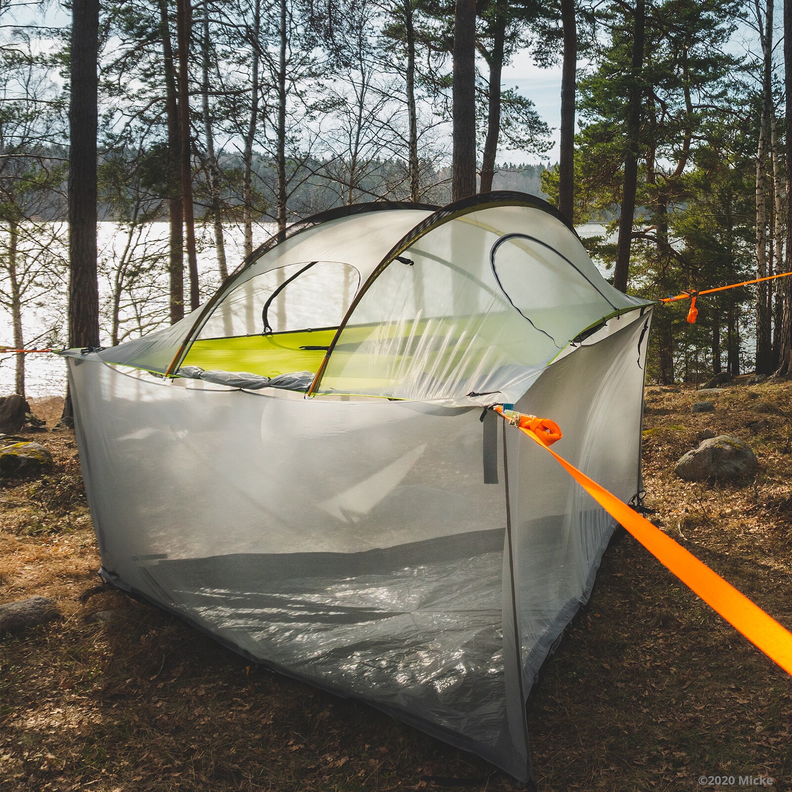 TENTSILE Baumzelt Stingray 3.0 Trekking 2-3 Personen Biwak Flug Zelt Hänge Matte Farbe: Camouflage