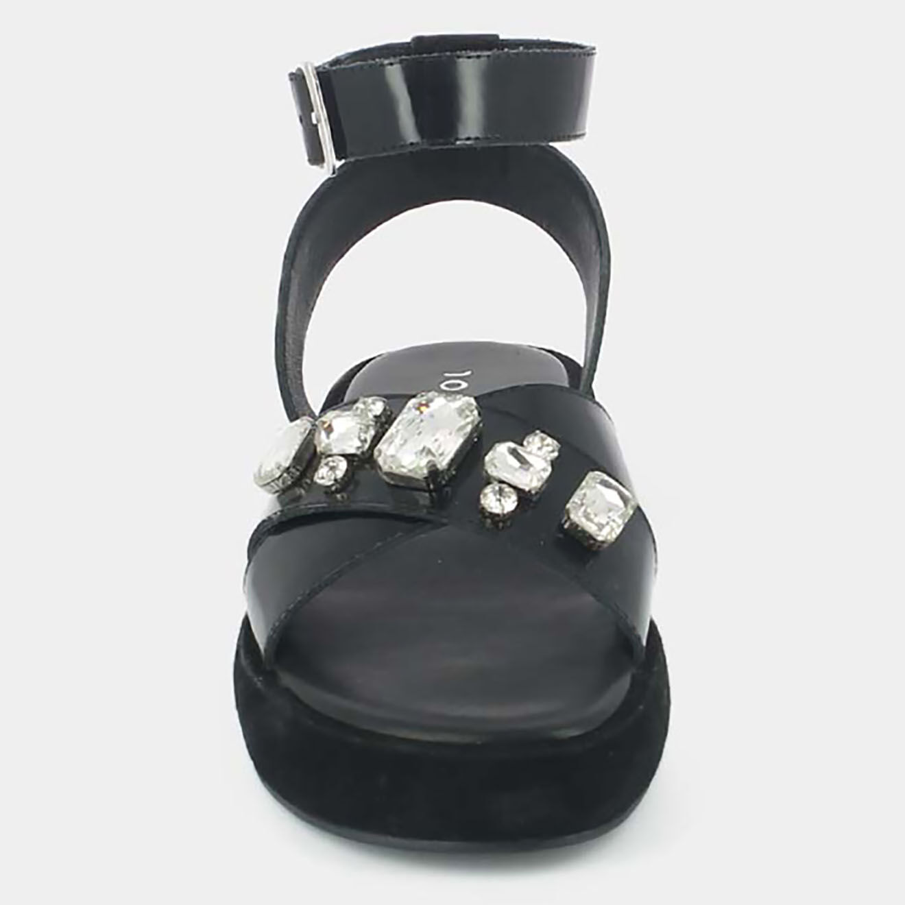 Jonak Sandales en Cuir World noires