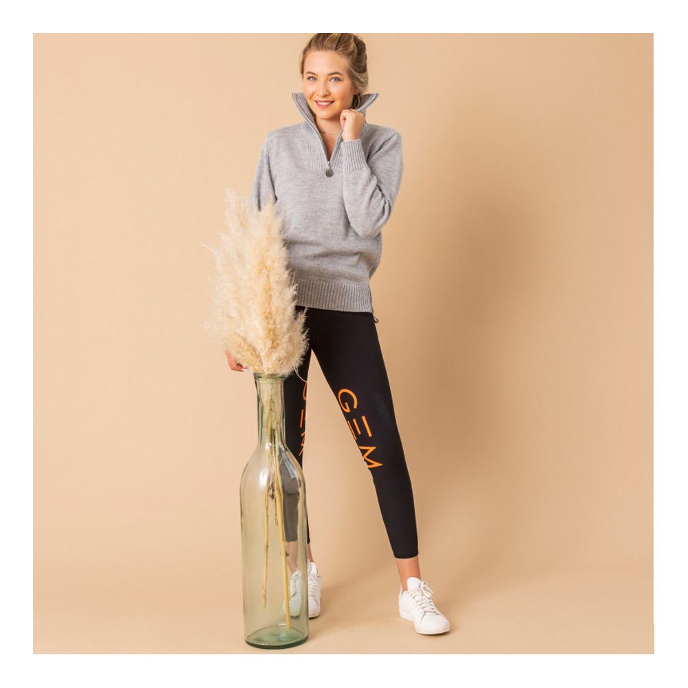 Gem MAX - Pantalon siliconé Femme noir