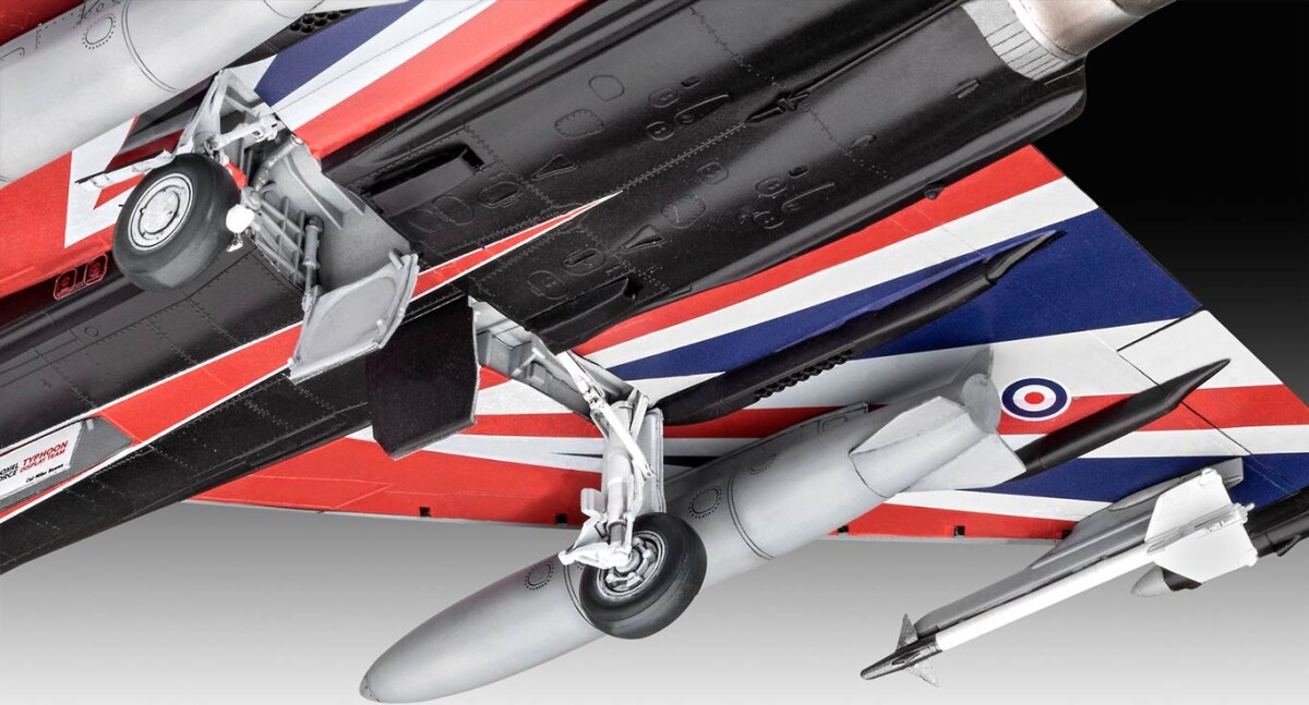 Revell - Eurofighter Typhoon Black Jack Fly Byggesæt - 1:48 - Level 5 - 03820