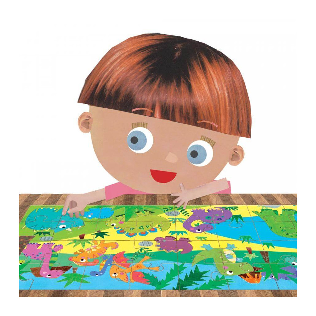 Puzzle 8+1 Dinosaurs