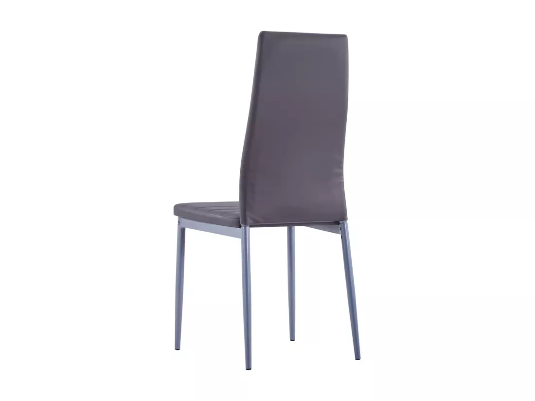 Mobilier de salle à manger 5 pcs Gris