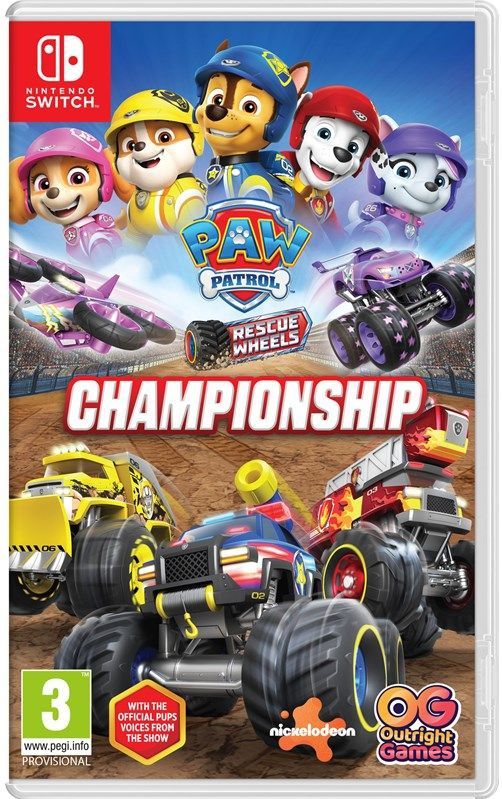 Paw Patrol Rescue Wheels: Championship - Nintendo Switch - Racing
