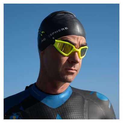 Lunettes de Natation Aquasphere Kayenne Pro A1 Jaune Mirror