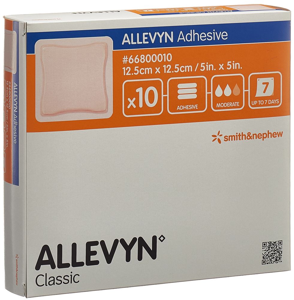 ALLEVYN Wundverband<br>10 Stück, 12.5x12.5cm