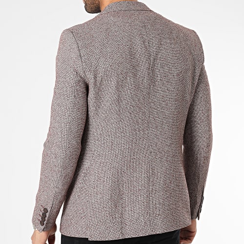 Veste Blazer Bordeaux Chiné