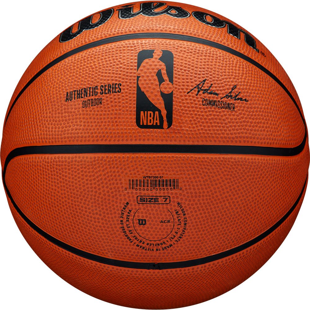 Wilson NBA Authentic Outdoor Basketball braun