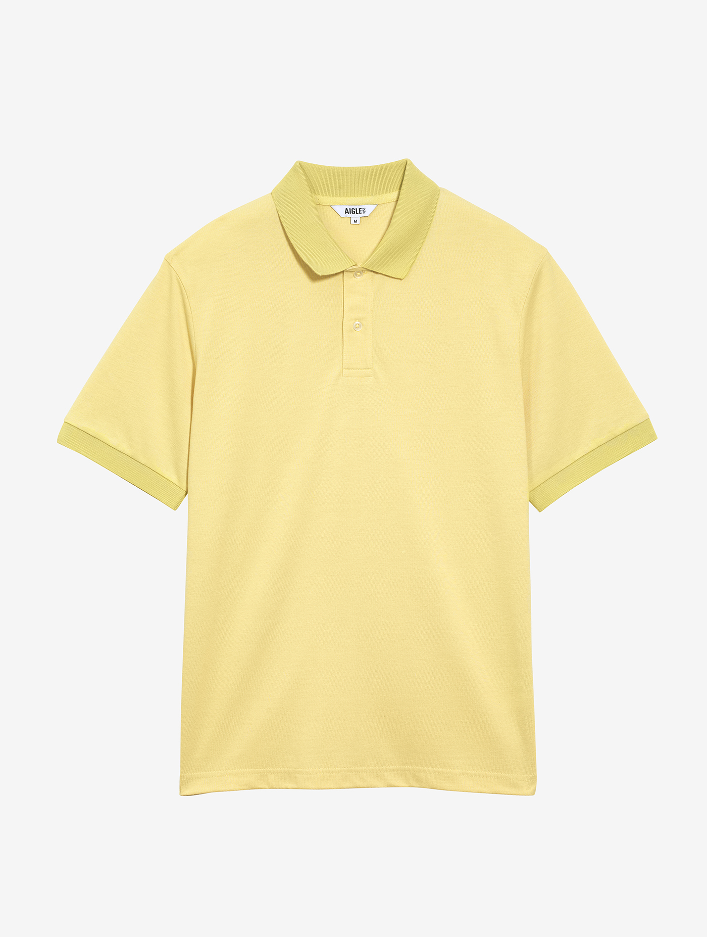 Polo manche courte DRY FAST TEXTILE® et COOLMAX® MISTY YELLOW