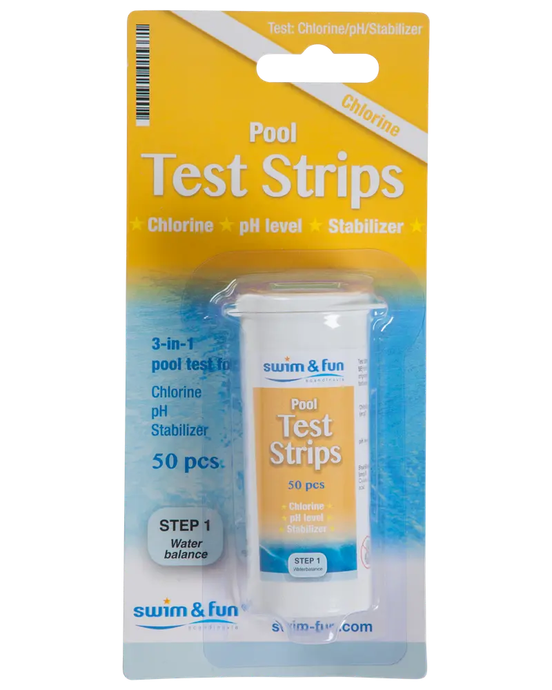 Swim & Fun Teststrips til pool 50-pak