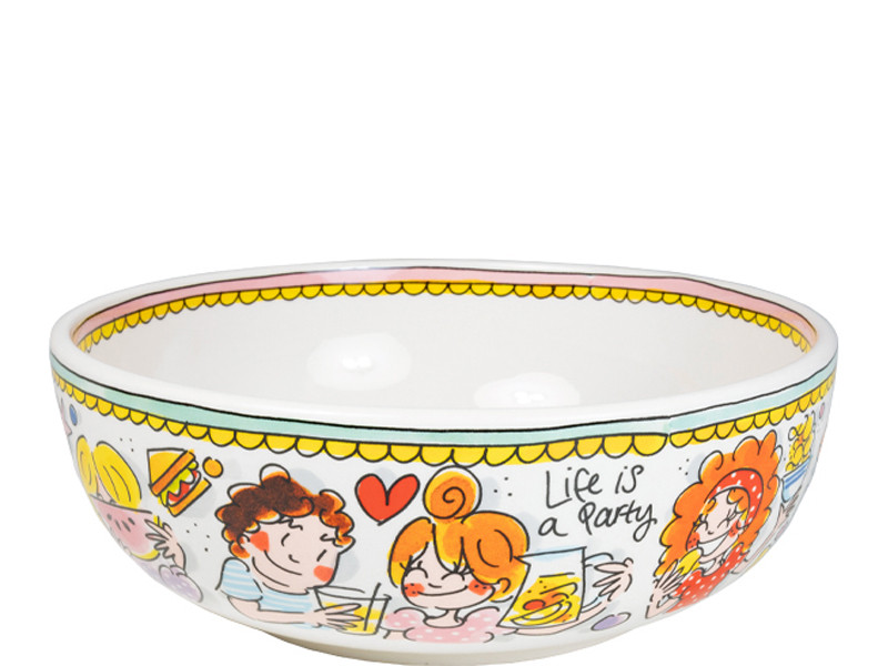 Schaal diep 24 cm Salade