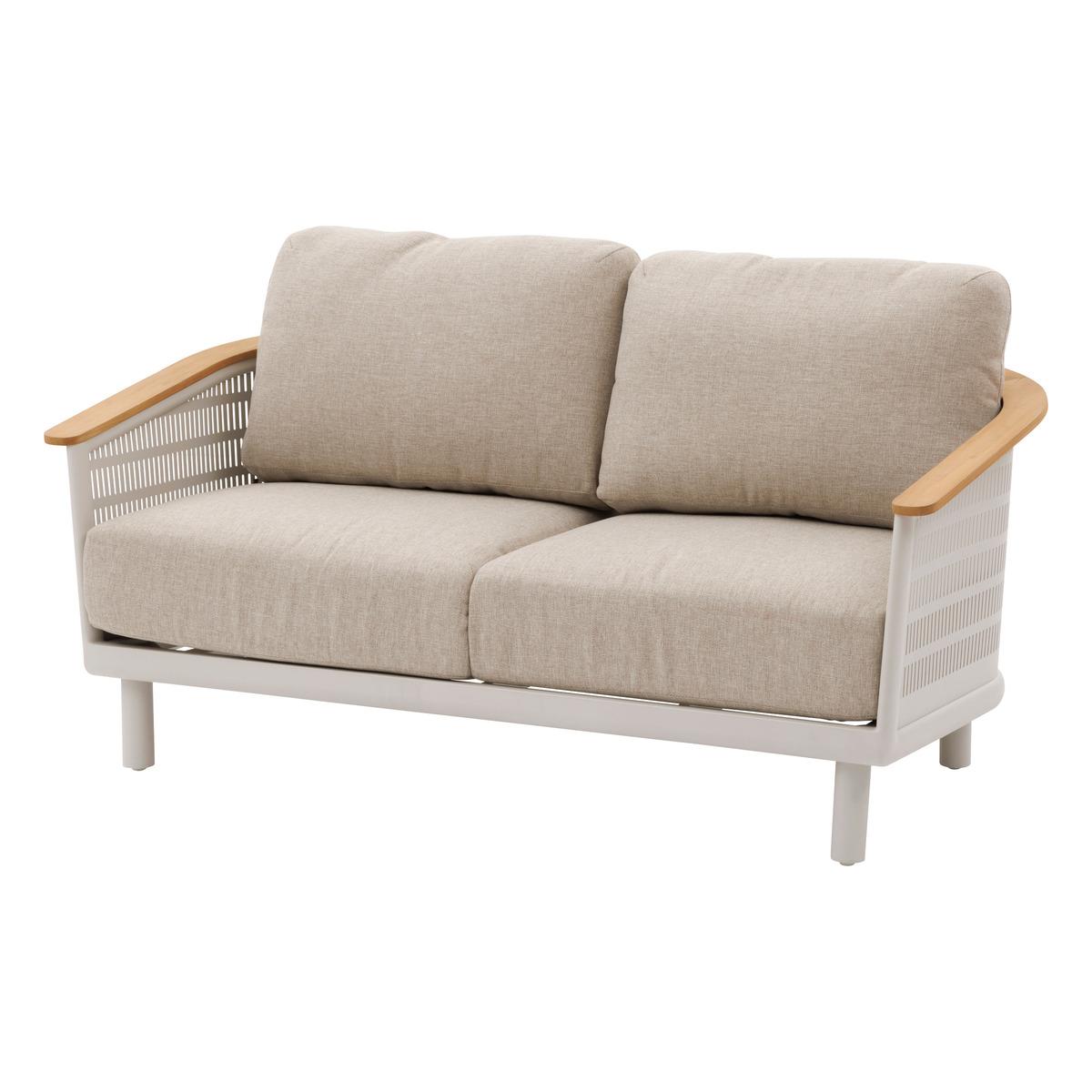 CANAPE OLIMIO AVOINE TECK 2 PLACES