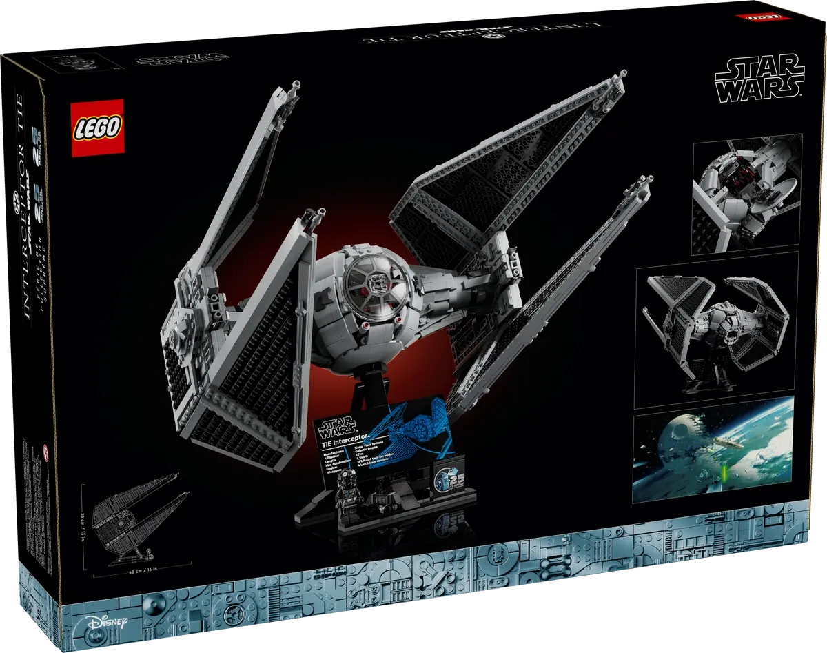 (1931-tlg. Set) Star Wars Klemmbausteine Spielzeug Ultimate Collector Series Bausatz (75382) Lizenziert - TIE-Abfangjäger