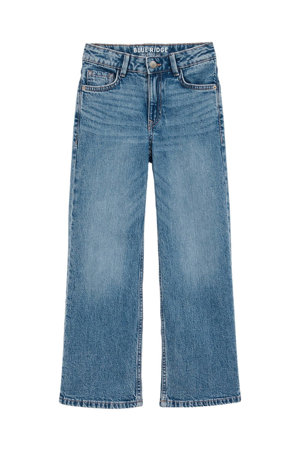 WE Fashion Blue Ridge loose fit jeans medium blue denim