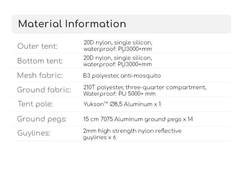 Naturehike Cloud Up 1 PRO tent - Brown