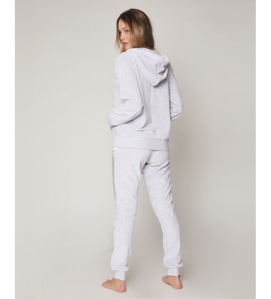 Pijama esportivo cinza Admas para uso doméstico