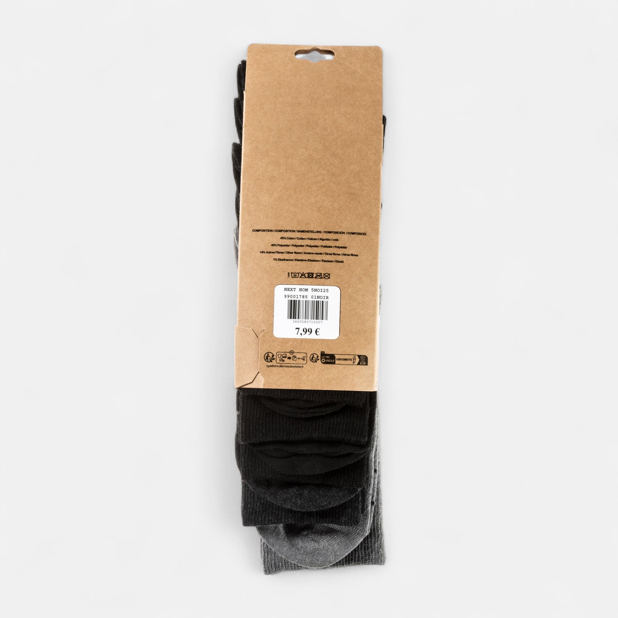 Chaussettes Homme noir