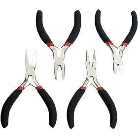 Kit de pinces pour électronique, 4 pièces