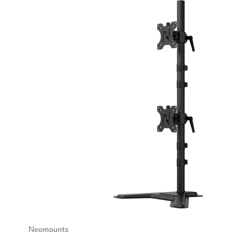 Neomounts DS45-600BL2V Support de moniteur double 10-32