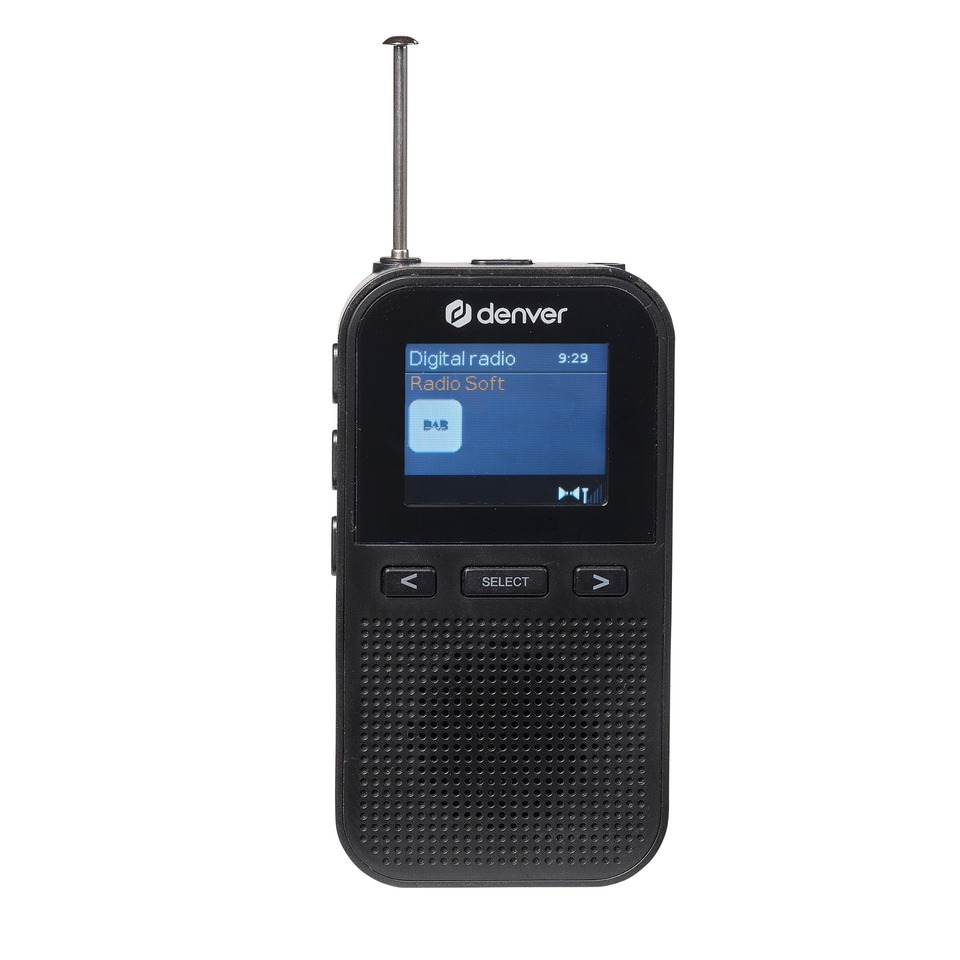 Denver DAH126 DAB+/FM Draagbaar radio - Black