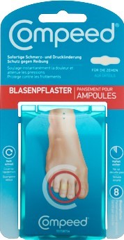 COMPEED Blasenpflaster<br>8 Stück, für die Zehen