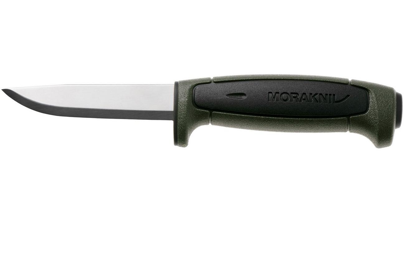 Morakniv Basic 546 13807 Stainless Black Green, vaststaand mes