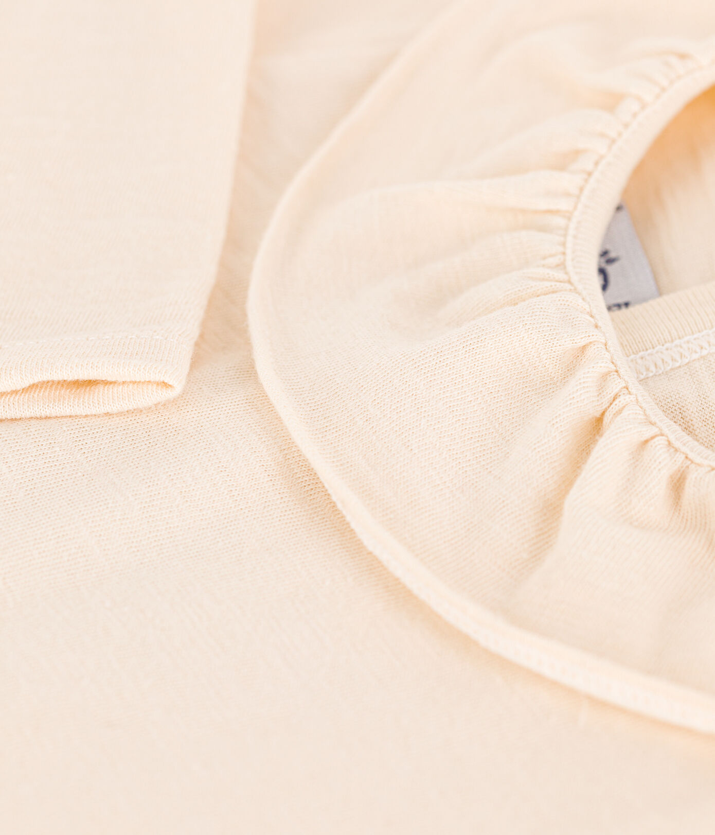 Blouse manches longues bébé en jersey flammé