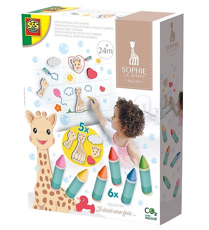 SES Creative Kreidefarben Für das Bad - Sophie la Girafe