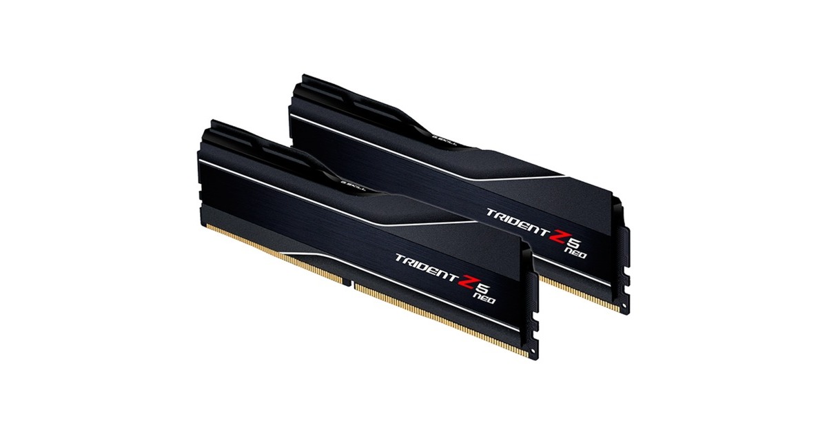 G.Skill32 GB DDR5-6000 Kit werkgeheugen  (Zwart, F5-6000J3238F16GX2-TZ5N, Trident Z NEO, AMD EXPO)