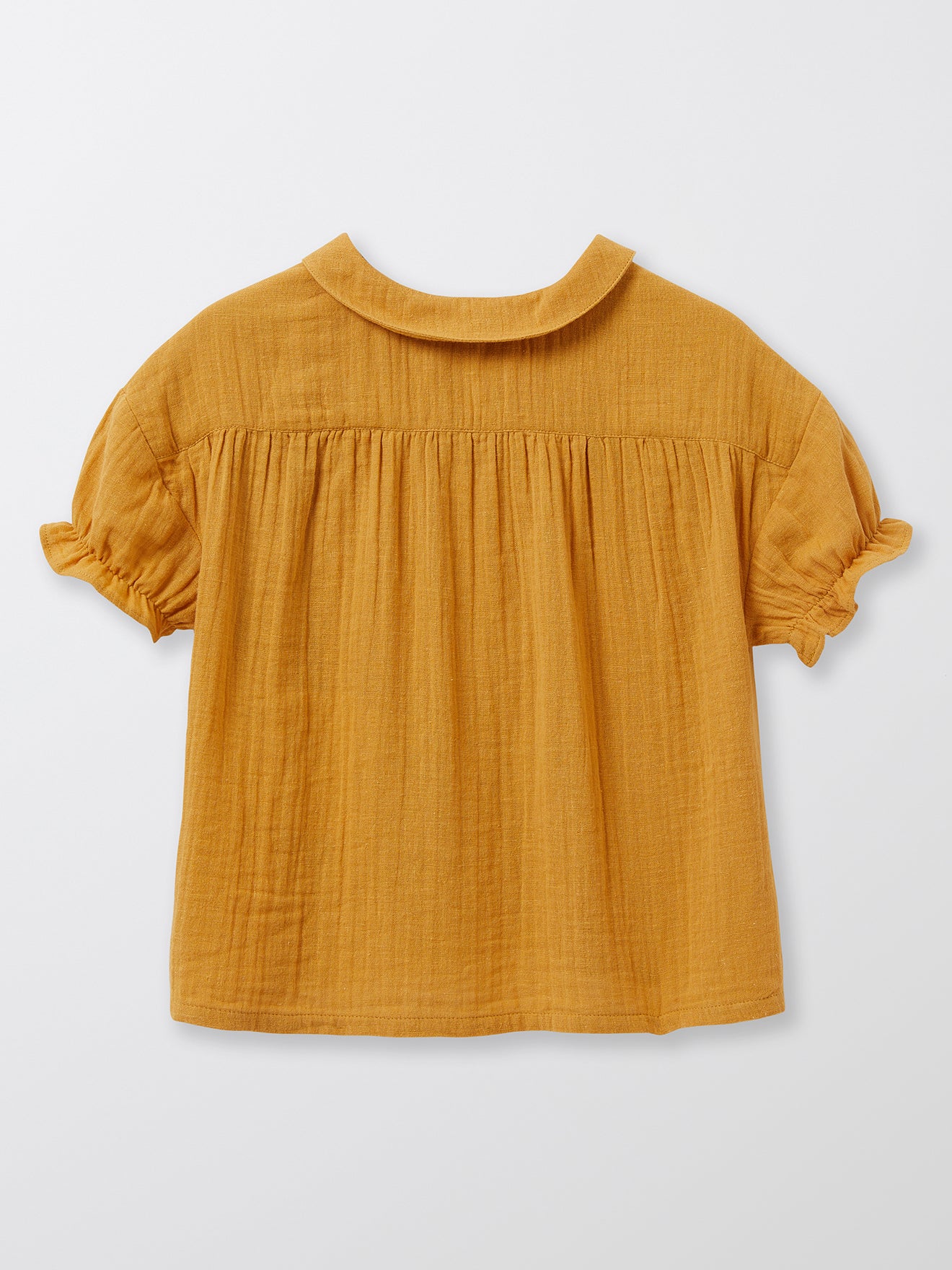Blouse Fille en gaze de coton