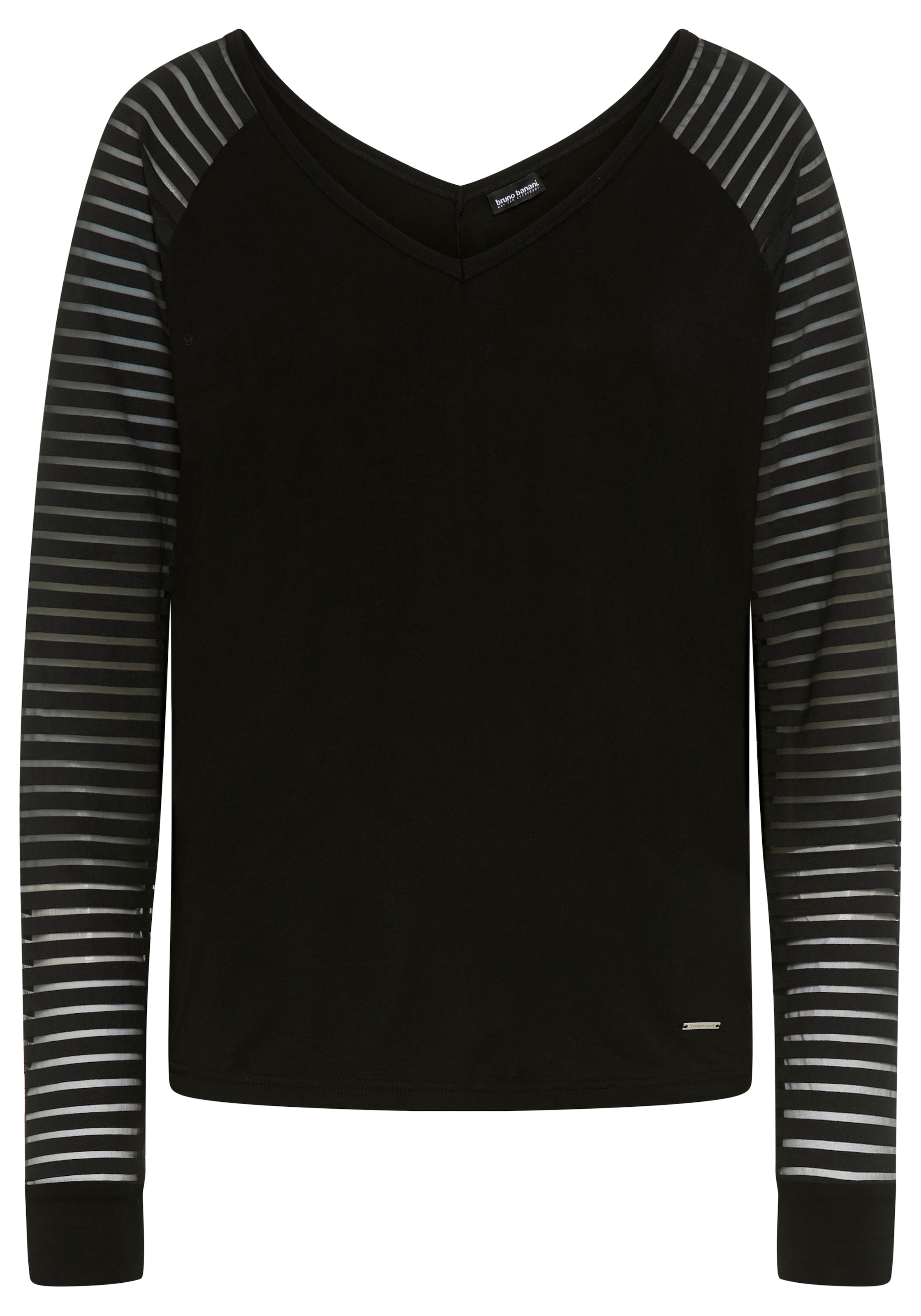 Bruno Banani V-Shirt , mit Mesh-Streifen im Ärmel - NEUE KOLLEKTION