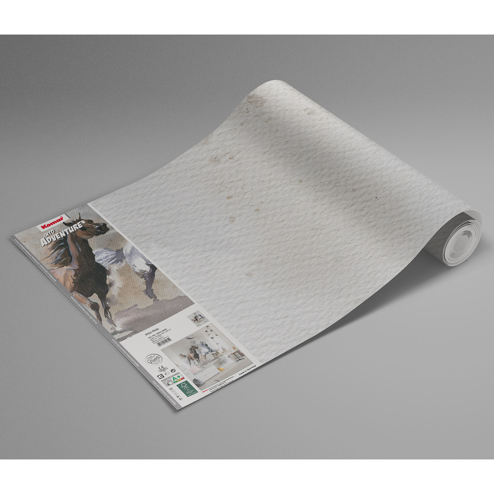 Vlies-Fototapete WILD RIDE - bunt - 200x280 cm