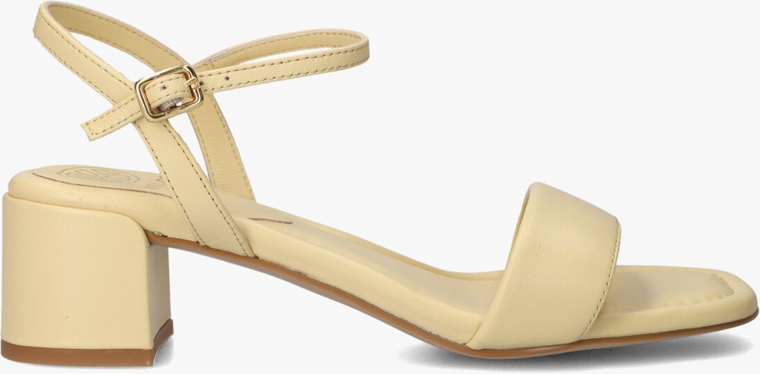 gele unisa sandalen met hak kiala