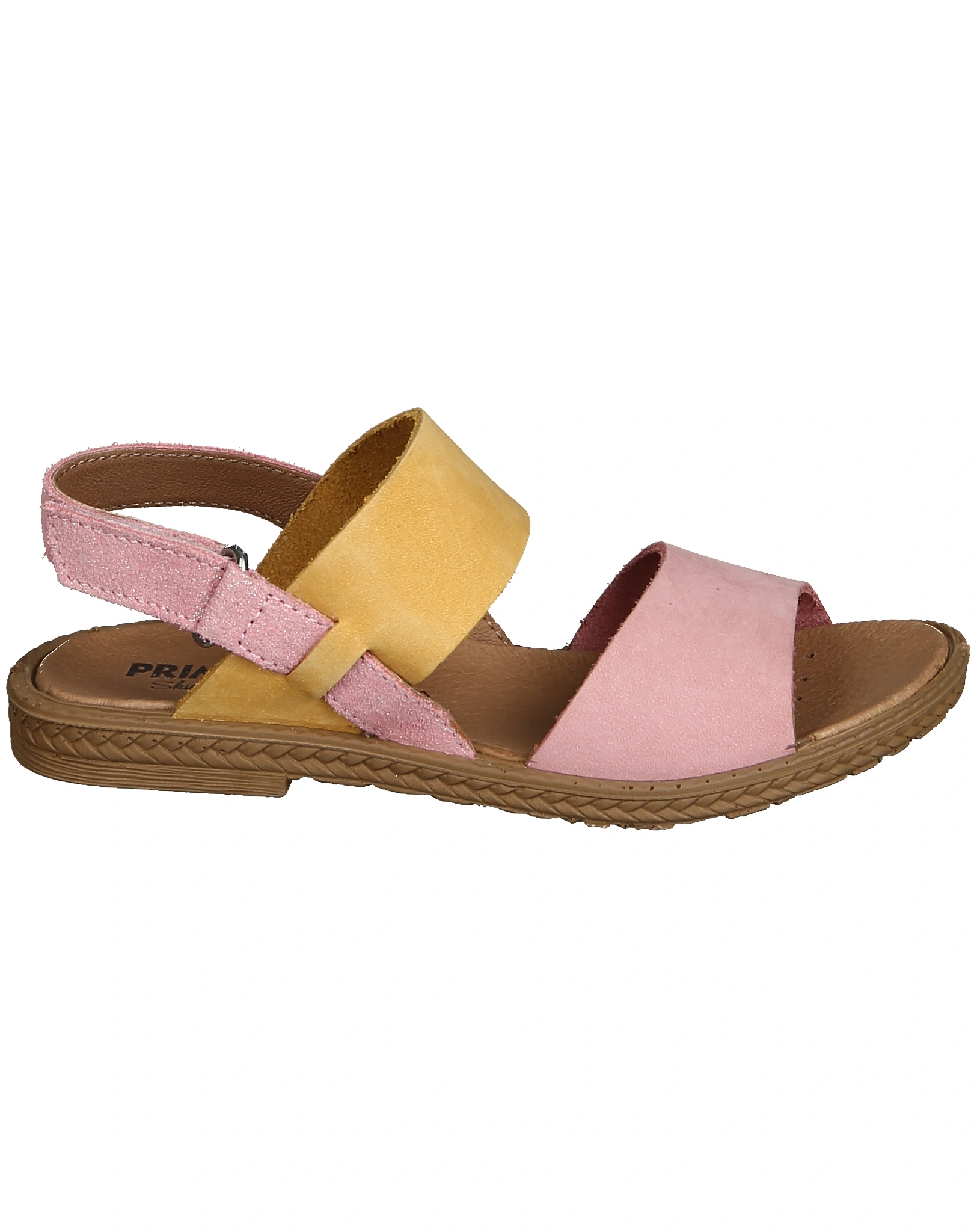 Klett-Sandalen DUO TONI in rosa/gelb