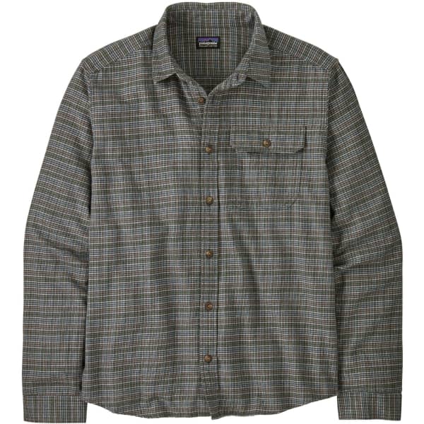 Chemise PATAGONIA M'S L/S LW FJORD FLANNEL SHIRT TRACKS: THERMAL BLUE