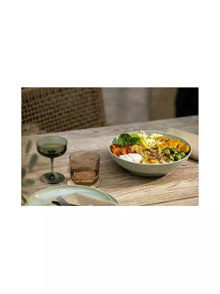 LIKE BY VILLEROY & BOCH Schale 26cm PERLEMOR Alga olive