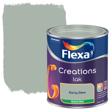 Flexa Creations binnenlak extra mat early dew 750 ml
