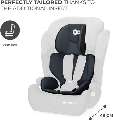 Kinderkraft COMFORT UP i-Size Bilstol, Black