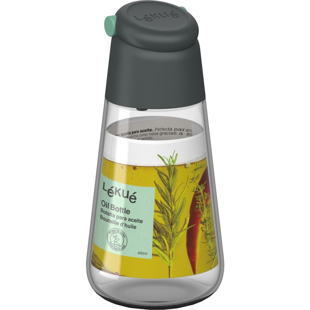 Oljeflaske med tut 400 ml, 2 stk.