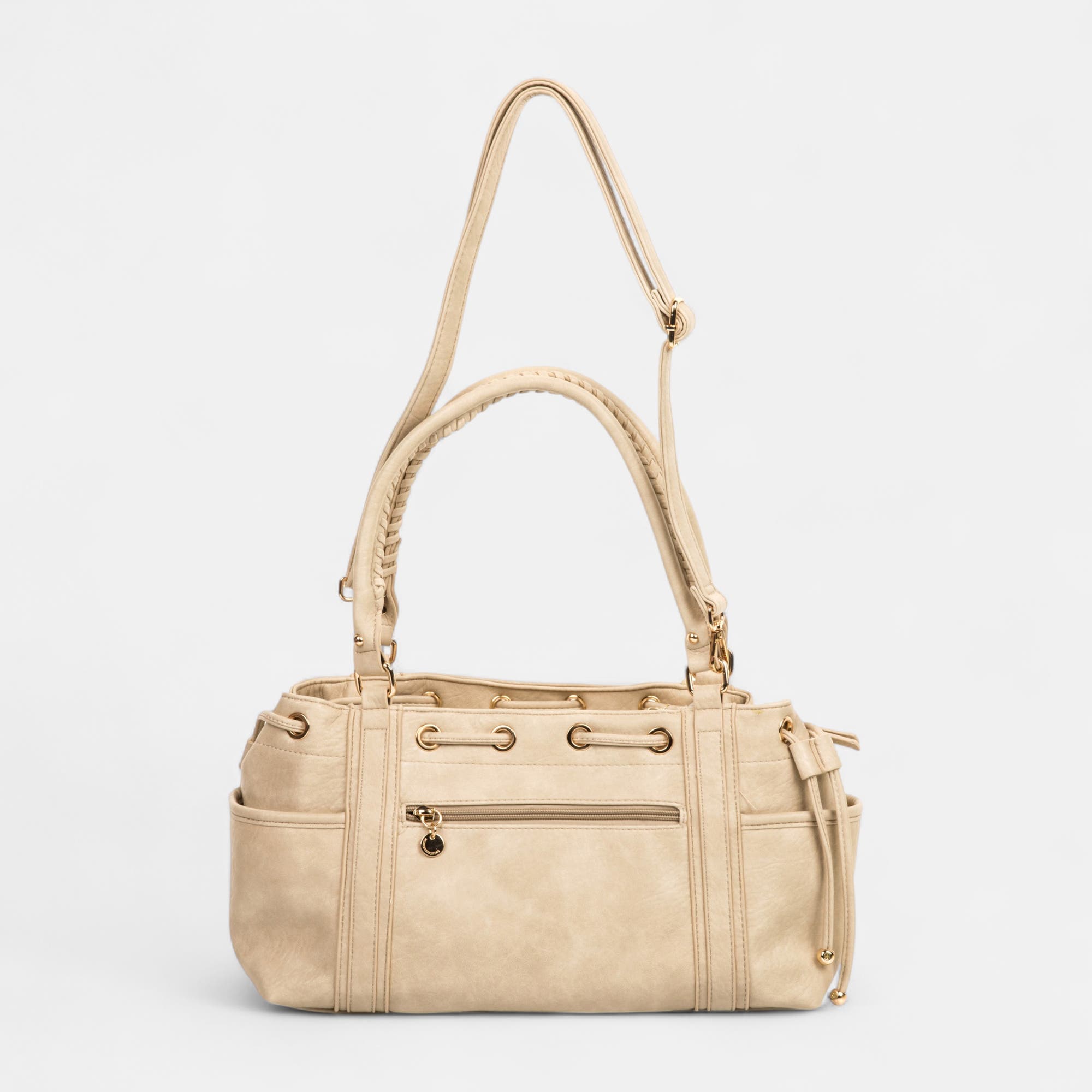 Sac à main beige