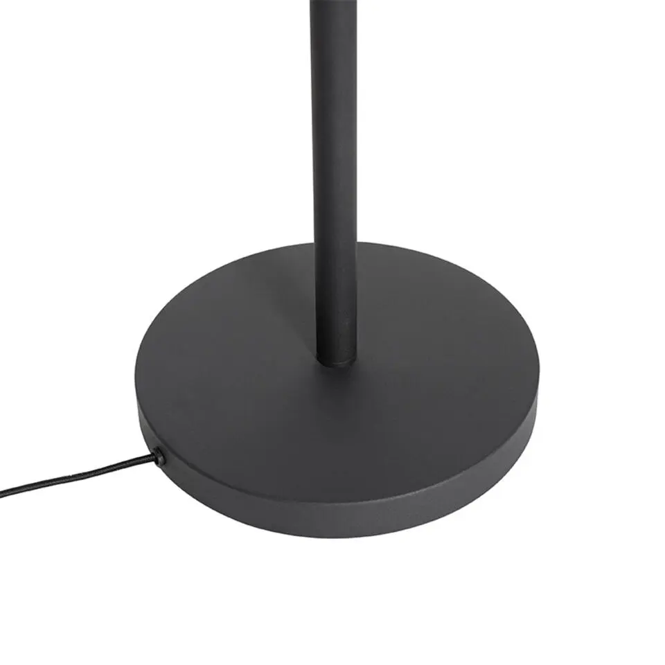 Qazqa vloerlampen jelena goudkleurig e27