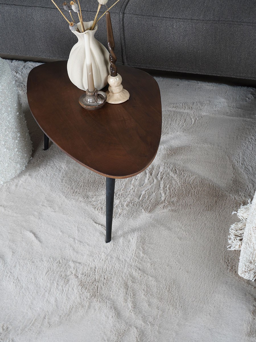 Vloerkleed Velluto Beige - 200 x 280 cm