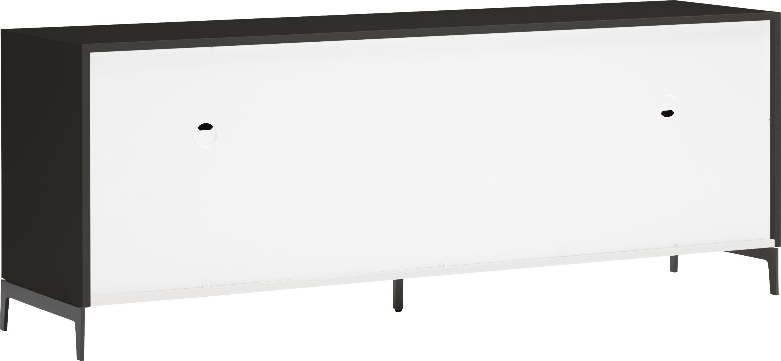 LUX Lowboard - Anthrazit / B: 180.0 cm x T: 46.0 cm x H: 68.0 cm